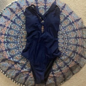 🌞Navy Blue CupShe one piece Bundle for Deals